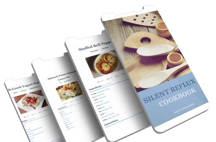 Silent Reflux Cookbook Mockup