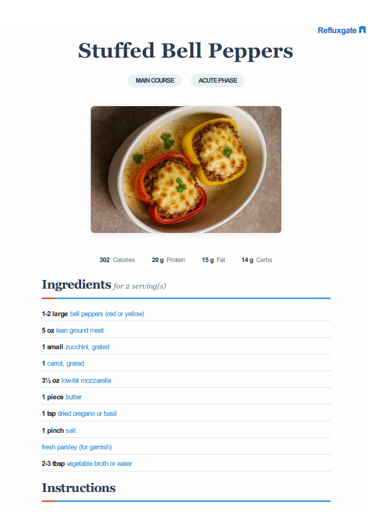 Stuffed Bell Pepper Recipe